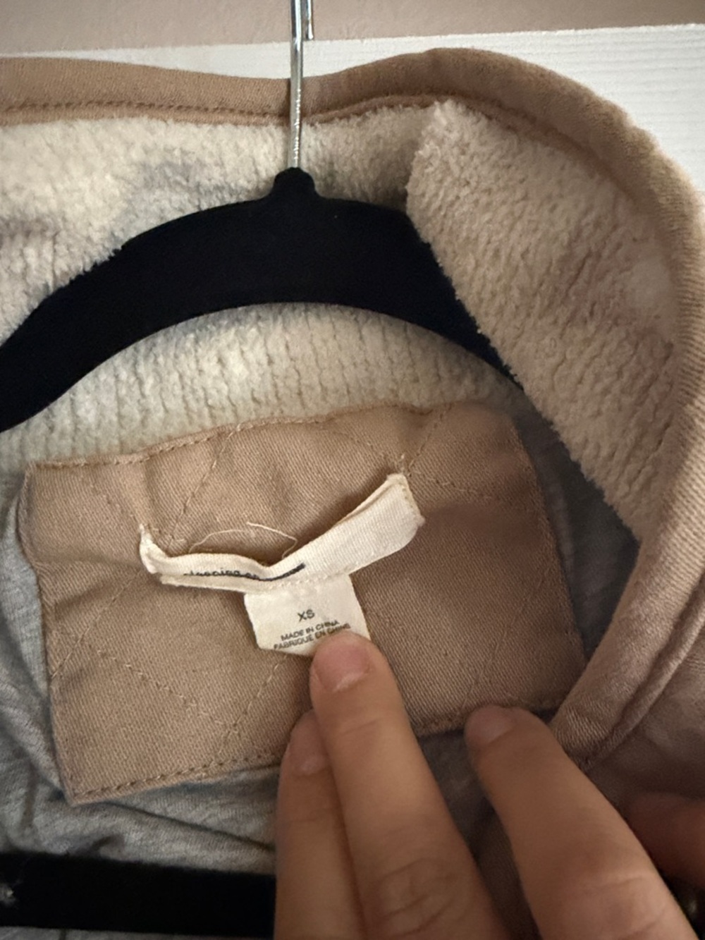 Sleeping on Snow Anthropologie Cream & Tan Contrast Women's Jacket - Picture 10 of 15